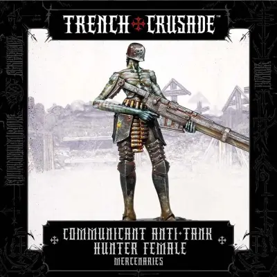 TRENCH CRUSADE - Comm Tank Hunter Female - Figurine